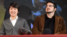 Seong-Jin Cho i Charles Richard-Hamelin. Fot. PAP/R. Pietruszka