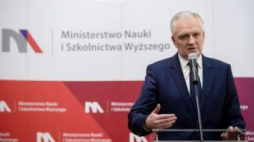 Wicepremier, minister nauki i szkolnictwa wyższego Jarosław Gowin. Fot. PAP/M. Obara