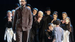 Próba „Dziadów” w reż. Eimuntasa Nekrosiusa w Teatrze Narodowym w Warszawie. Fot. PAP/R. Guz 