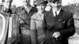 Henryk Flame „Bartek” (pierwszy po prawej). Źródło: IPN