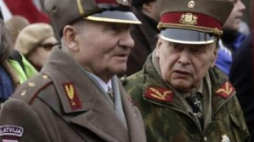 Marsz weteranów łotewskich oddziałów Waffen SS. Ryga, 13.03.2016. Fot. PAP/EPA