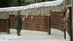 Uroczystości na Polskim Cmentarzu Wojennym w Katyniu. Fot. PAP/W. Pacewicz