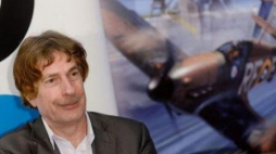 Marek Fiedler - syn Arkadego Fiedlera, autora powieści „Dywizjon 303”. Fot. PAP/B. Zborowski 