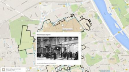 Mapa warszawskiego getta. Źródło: Infografika PAP