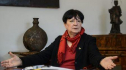 Mazowiecki wojewódzki konserwator zabytków Barbara Jezierska. Fot. PAP/J. Kamiński