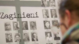 Wystawy "Obława Augustowska - Lipiec 1945", przygotowana przez Oddziałowe BEP IPN w Białymstoku. Fot. PAP/L. Szymański  