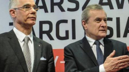 Szef MKiDN Piotr Gliński oraz węgierski minister ds. zasobów ludzkich Zoltan Balog. Fot. PAP/M. Obara 