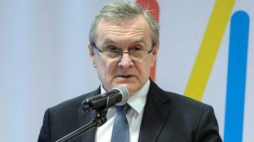 Minister kultury i dziedzictwa narodowego Piotr Gliński podczas VII Warszawskich Targów Książki. Fot. PAP/M. Obara