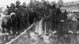 Polacy na Syberii. Źródło: IPN