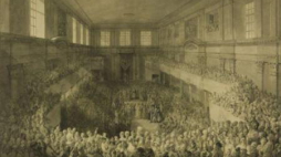 J.P. Norblin de la Gourdaine. Zaprzysiężenie konstytucji 3 Maja 1791. Źródło: BN Polona