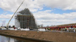 Budowa Muzeum II Wojny Światowej w Gdańsku. Fot. PAP/A. Warżawa