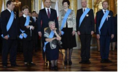 Uroczystość wręczenia Orderów Orła Białego na Zamku Królewskim w Warszawie. Fot. PAP/R. Pietruszka