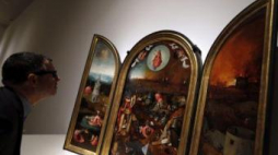 Wystawa w madryckim Prado w 500. rocznicę śmierci Boscha. Fot. PAP/EPA