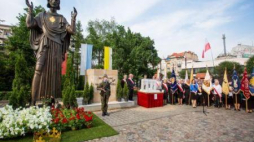 Uroczystość poświęcenia figury Chrystusa w Poznaniu. Fot. PAP/P. Jaskółka 