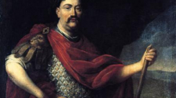 Jan III Sobieski. Portret pędzla Jerzego Siemiginowskiego - Eleutera w zbiorach muzeum w Wilanowie. Fot.PAP/W.Kryński