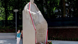 Pomnik prymasa Augusta Hlonda odsłonięty w Katowicach. Fot. PAP/A. Grygiel
