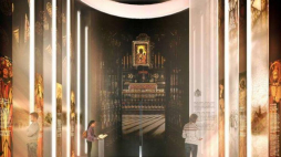 "Jan Paweł II. Źródła" Wizualicja: Nizio Design International, Mirosław Nizio