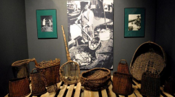 Wystawa „Rybacy z przeszłości. Narzędzia i sprzęt rybaków pomorskich” w Muzeum Narodowym w Szczecinie.Fot.PAP/M.Bielecki