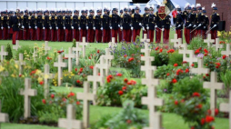 Obchody setnej rocznicy bitwy nad Sommą w miejscowości Thiepval we Francji. Fot. PAP/EPA