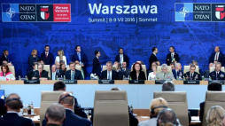 Pierwsza sesja Rady Północnoatlantyckiej podczas szczytu NATO w Warszawie. 08.07.2016. Fot. PAP/J. Turczyk