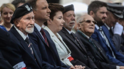 Uroczystości w Parku Wolności przy Muzeum Powstania Warszawskiego. Fot. PAP/J. Kamiński