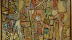 Fragment „Kompozycji” Saszy Blondera.  Źródło: Muzeum Narodowe w Warszawie 