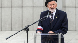 Prezes Zarządu Głównego Światowego Związku Żołnierzy Armii Krajowej Leszek Żukowski. Fot. PAP/J. Kamiński