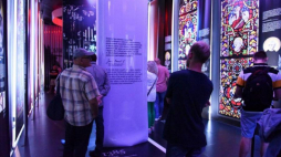 Wystawa „Jan Paweł II. Źródła”. Fot. MHP/Małgorzata Kowalczyk 