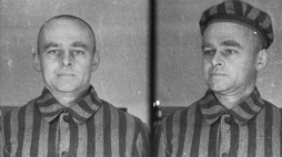 Fotografia obozowa rotmistrza Witolda Pileckiego. Źródło: Muzeum Auschwitz