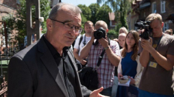 Piotr Szubarczyk. Uroczystości odsłonięcia w Gdańsku tablicy w 70. rocznicę aresztowania „Inki”. Fot. PAP/R. Jocher