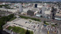 Plac Defilad w Warszawie. Fot. PAP/T. Gzell