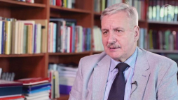 Prof. Jerzy Eisler. Źródło: serwis wideo PAP