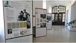 „Jerzy Giedroyc i jego dzieło. Dorobek Biblioteki +Kultury+”.   Fot. Agnieszka Będkowska/WBP