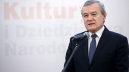 Wicepremier, minister kultury i dziedzictwa narodowego Piotr Gliński. Fot. PAP/R. Guz