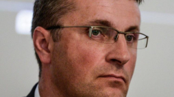 Naczelnik pionu śledczego warszawskiego IPN prok. Marcin Gołębiewicz. Fot. PAP/J. Kamiński