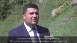 Premier Ukrainy Wołodymyr Hrojsman.