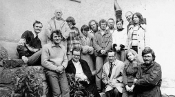 Głodówka członków i współpracowników KOR w kościele Św. Marcina. 24-30.05.1977, Warszawa. Fot. NN. Zbiory Ośrodka KARTA