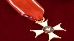 Krzyż Kawalerski Orderu Odrodzenia Polski. Fot. PAP/A. Grygiel