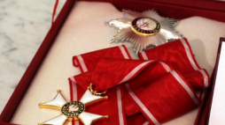 Krzyż Komandorski z Gwiazdą Orderu Odrodzenia Polski. Fot. PAP/T. Gzell