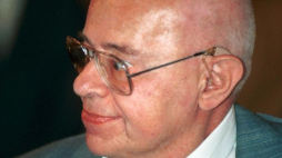 Stanisław Lem 1995 r. Fot. PAP/J. Bednarczyk