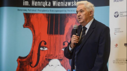 Andrzej Wituski, dyrektor 15. Międzynarodowego Konkursu Skrzypcowego im. Henryka Wieniawskiego. Fot. PAP/J. Kamiński