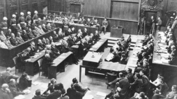 Proces Norymberski. 30 września 1946 r. Fot. Bundesarchiv. Źródło: Wikimedia Commons