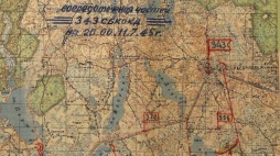 Fragment schematu obławy augustowskiej. Źródło: IPN