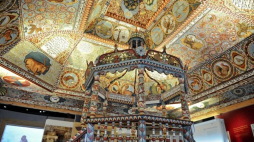 Wystawa "Miasteczko" - fragment ekspozycji stałej Muzeum Historii Żydów Polskich POLIN. Fot. PAP/M. Obara