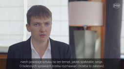 Nadia Sawczenko. Źródło: serwis wideo PAP 