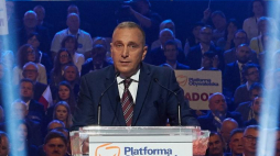 Przewodniczący Platformy Obywatelskiej Grzegorz Schetyna. Fot. PAP/A. Warżawa