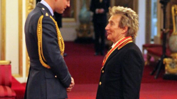 Ceremonia nadania tytułu szlacheckiego Rodowi Stewartowi. Fot. PAP/EPA