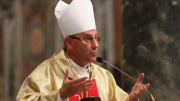 Prymas Polski abp Wojciech Polak w papieskiej bazylice św. Jana na Lateranie w Rzymie. Fot. PAP/L. Szymański