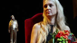 Agnieszka Czarkowska podczas gali konkursu „Melchiory 2016”. Fot. PAP/T. Gzell