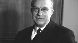Hans Globke. Źródło: Wikimedia Commons/Bundesarchiv
